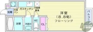パークレジデンス泉ヶ丘【2階】の間取り