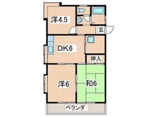 コヤマコ-ポ【3階】の間取り