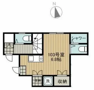 コンフォート王子神谷【1階】の間取り