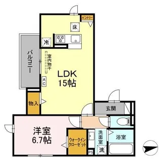 D-ROOM 剣【2階】の間取り