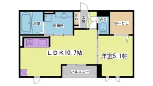 ラフィシア【3階】の間取り