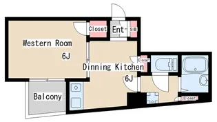 BAKER77【2階】の間取り
