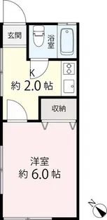 いとうコーポ【2階】の間取り