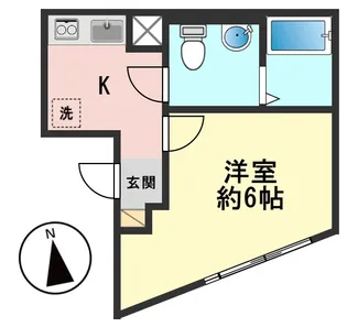 東京都江戸川区松島3【マンション】の間取り