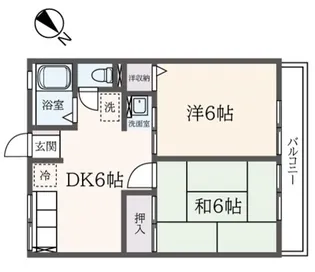 神奈川県横浜市瀬谷区宮沢1【アパート】の間取り
