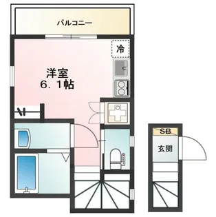 NOBLE【2階】の間取り