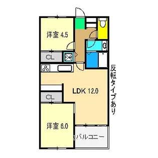 桜ハウス【2階】の間取り