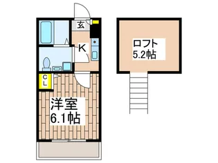 フルール井土ヶ谷【2階】の間取り