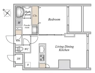 City Lux Tsurumi【5階】の間取り