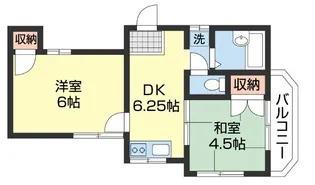 ストークハイツ石塚【2階】の間取り