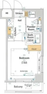 HY´s diletto【3階】の間取り