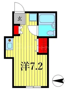 東京都葛飾区新宿2【アパート】の間取り
