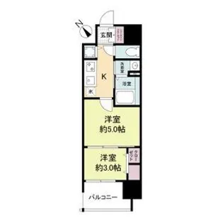 ArtizA堺【14階】の間取り