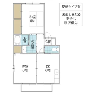 ルミエール II【1階】の間取り