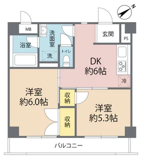 東京都品川区東品川1【マンション】の間取り