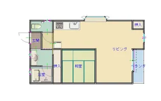 第3大成ビル【8階】の間取り