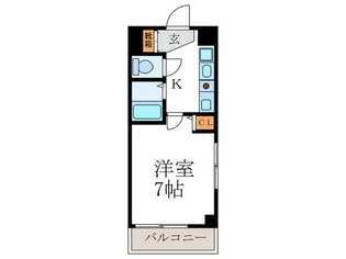 KDXレジデンス西院の間取り