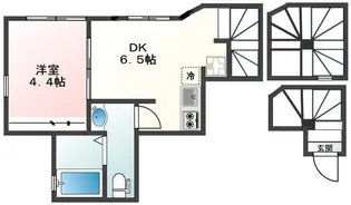 グランツコート目白【3階】の間取り