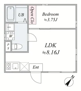 BEL FIORE SUGAMO【4階】の間取り