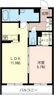 ルーモセイワ【2階】の間取り