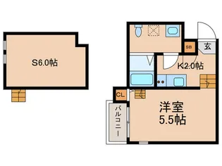 アクアリウスII【1階】の間取り