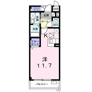 la citta eterna【1階】の間取り