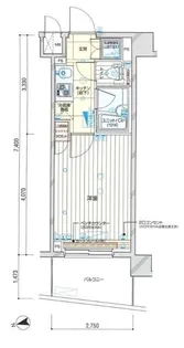 ルーブル練馬高野台【6階】の間取り