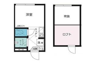 ラ・ルーナ【1階】の間取り