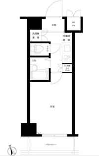 ルーブル鷺宮【3階】の間取り