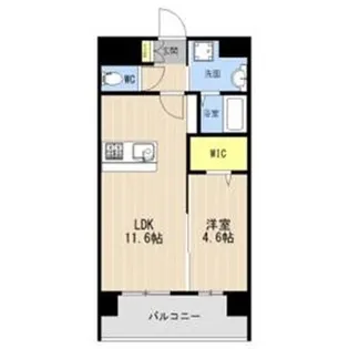 LIBTH菊陽227【8階】の間取り