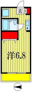 千葉県船橋市海神町南1【マンション】の間取り