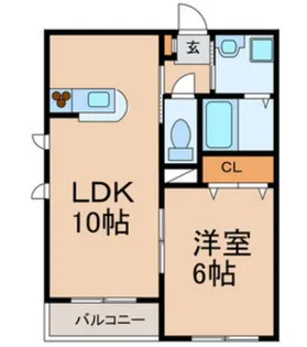 ハウスM Y K【3階】の間取り