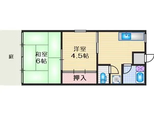 フォアール須山【2階】の間取り