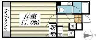 メゾン ド ヴィレ松原【2階】の間取り