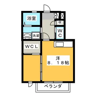 エスペランサ・T【1階】の間取り