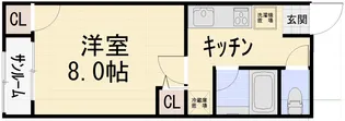 エトワール鈴見台【2階】の間取り
