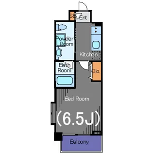 ガリシア浜松町【9階】の間取り