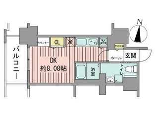 パシフィックタワー札幌【16階】の間取り