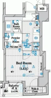 ル・リオン牛込柳町【11階】の間取り