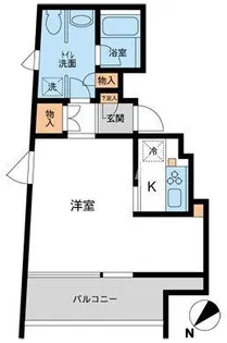 FLEG赤坂【5階】の間取り