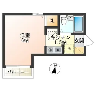 サンルグラン【1階】の間取り