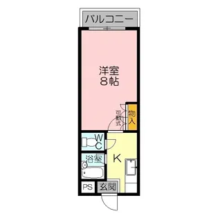 Brise皆生新田【4階】の間取り