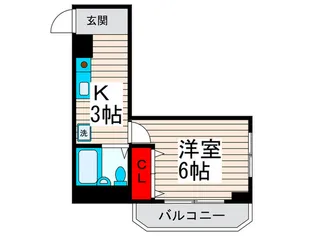 OFFICIAL RESIDENS【3階】の間取り