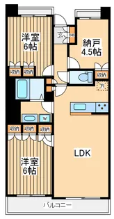 ザ・レジデンス本牧横浜ベイサイド【8階】の間取り