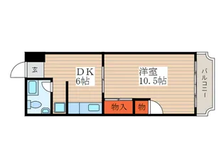 高橋マンション【1階】の間取り