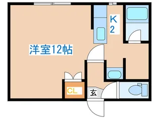 ラビリンス弐番館【2階】の間取り