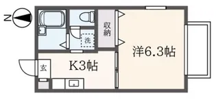 高井戸ハウス【1階】の間取り