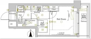Raffistar川崎大師【2階】の間取り