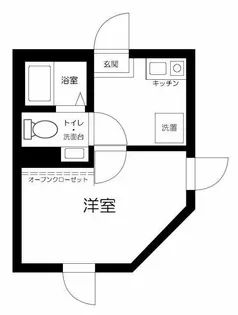 エクラ中台【1階】の間取り