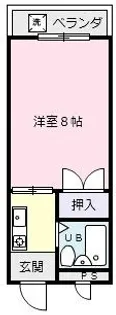 各務野ハイツ【3階】の間取り